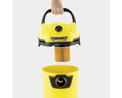 Пилосос будівельний Karcher WD 3-18 17л, 18В, (без АКБ та ЗП) (1.628-550.0)