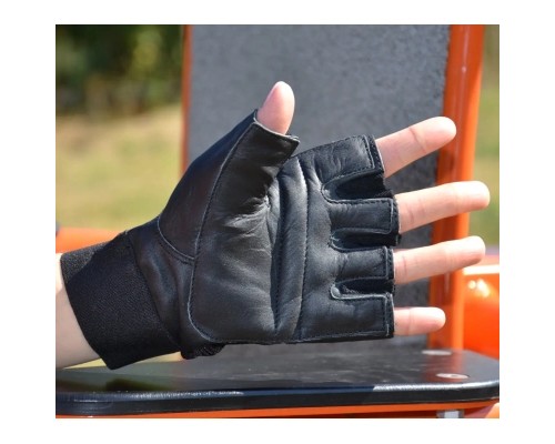 Рукавички для фітнесу MadMax MFG-248 Clasic Exclusive Black S (MFG-248-Black_S)