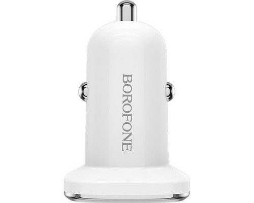 Зарядний пристрій BOROFONE BZ12A single port USB-A White (BZ12ACW)