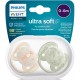 Пустушка Philips AVENT Ultra Soft ультрам'яка 0-6 міс. 2 шт (SCF091/07)