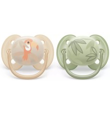 Пустушка Philips AVENT Ultra Soft ультрам'яка 0-6 міс. 2 шт (SCF091/07)