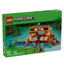 Конструктор LEGO Minecraft Будинок у формі жаби 400 деталей (21256)