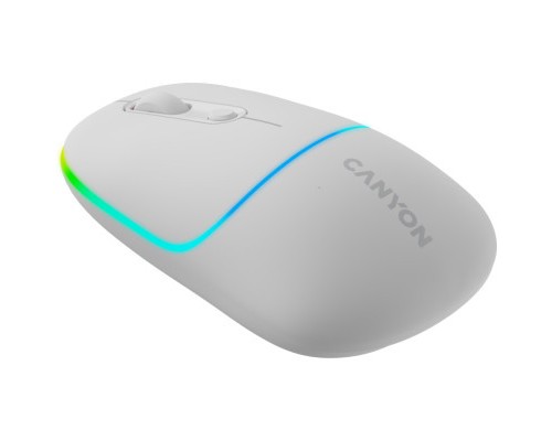 Мишка Canyon MW-22 Dual Band RGB Wireless Snow White (CNS-CMSW22SW)