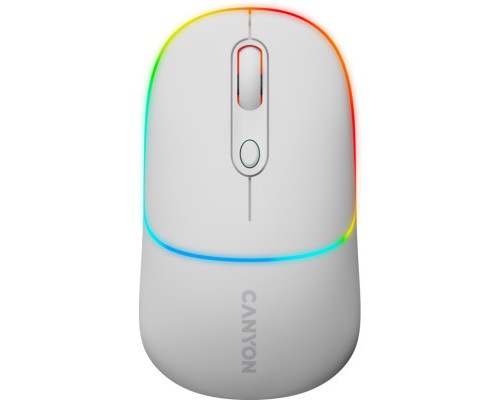 Мишка Canyon MW-22 Dual Band RGB Wireless Snow White (CNS-CMSW22SW)