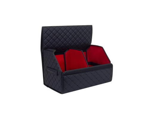 Сумка-органайзер EVAtech ECO M 30x30x50 см чорна з чорною ниткою (EHECEMBBBR)