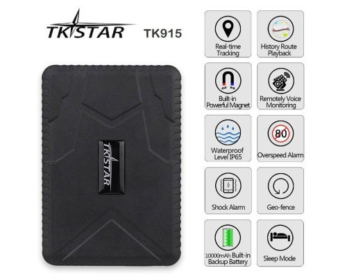 GPS трекер Voltronic TK-STAR TK-915 з магнітом 5 кг і акб 10000Ah на 120 діб Q50 (TK-915) 