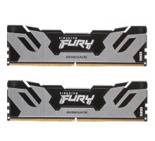 Модуль пам'яті для комп'ютера DDR5 32GB (2x16GB) 7200 MHz Renegade Black/Silver Kingston Fury (ex.HyperX) (KF572C38RSK2-32)