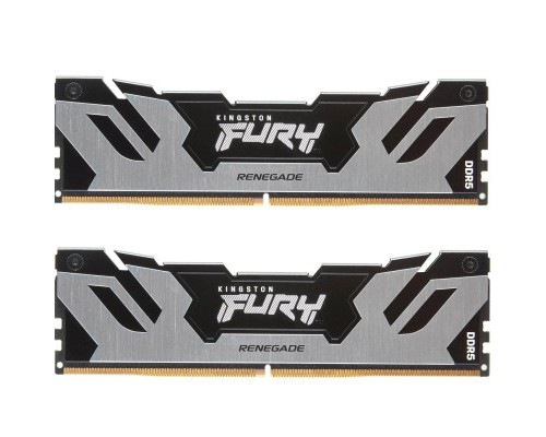 Модуль пам'яті для комп'ютера DDR5 32GB (2x16GB) 7200 MHz Renegade Black/Silver Kingston Fury (ex.HyperX) (KF572C38RSK2-32) Модуль пам'яті для комп'ютера DDR5 32GB (2x16GB) 7200 MHz Renegade Black/Silver Kingston Fury (ex.HyperX) (KF572C38RSK2-32)