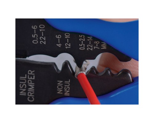 Знімач ізоляції KING TONY для зачистки, різки та обжима (6762-08)