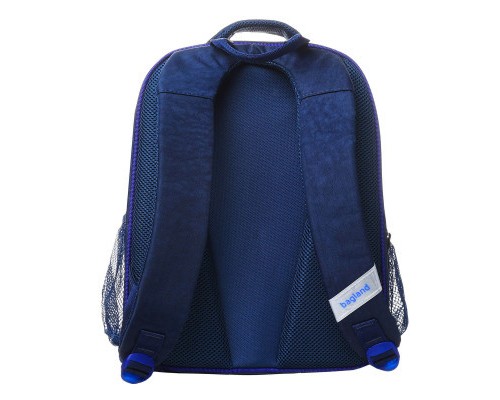 Рюкзак шкільний Bagland Відмінник 20 л. 225 синій 1092 (0058070) (418216673)