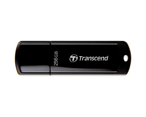 USB флеш накопичувач Transcend 256GB JetFlash 700 Black USB 3.1 (TS256GJF700) 