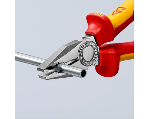 Плоскогубці KNIPEX комбіновані діелектричні VDE (03 06 160)