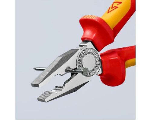 Плоскогубці KNIPEX комбіновані діелектричні VDE (03 06 160)