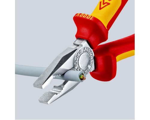 Плоскогубці KNIPEX комбіновані діелектричні VDE (03 06 160)
