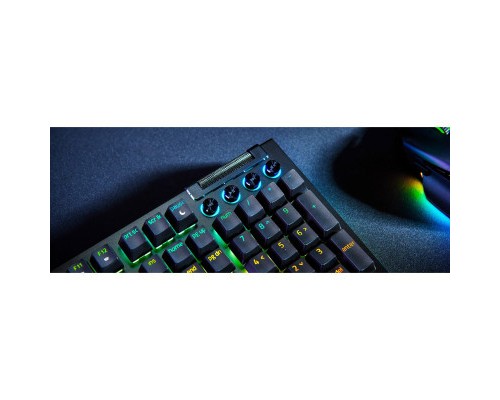 Клавіатура Razer BlackWidow V4 Green Switch USB RU Black (RZ03-04690100-R3M1)