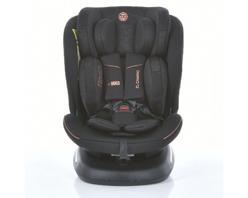 Автокрісло El Camino ME 1117 I-CON 0-36 кг Black striped (ME 1117 black striped)