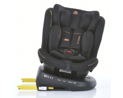 Автокрісло El Camino ME 1117 I-CON 0-36 кг Black striped (ME 1117 black striped)