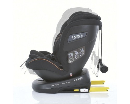 Автокрісло El Camino ME 1117 I-CON 0-36 кг Black striped (ME 1117 black striped)