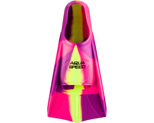 Ласти Aqua Speed Training Fins 137-93 7930 рожевий, фіолетовий, жовтий 31-32 (5908217679307)