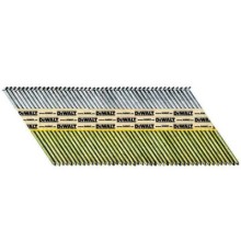 Цвяхи DeWALT оцинковані, DNPT, 63 мм, діам 2.8 мм, кут 33 гр., 2200 шт (DNPT28R63G12Z)