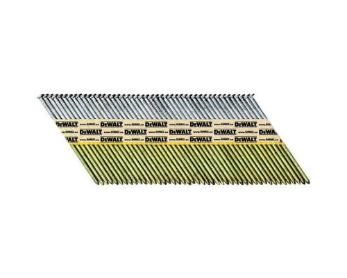 Цвяхи DeWALT оцинковані, DNPT, 63 мм, діам 2.8 мм, кут 33 гр., 2200 шт (DNPT28R63G12Z)
