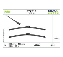Щітка склоочисника Valeo 577916