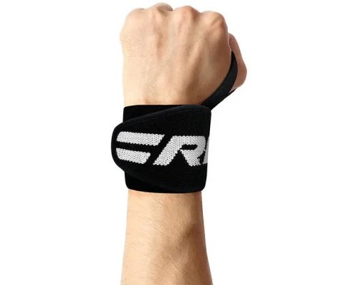 Бинт для спорту RDX для зап'ястя W2 Gym Wrist Wraps Black Pro (WAH-W2B)