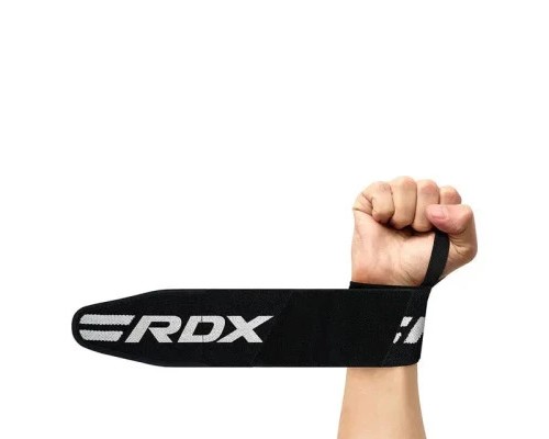 Бинт для спорту RDX для зап'ястя W2 Gym Wrist Wraps Black Pro (WAH-W2B)