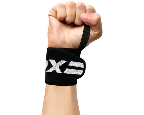 Бинт для спорту RDX для зап'ястя W2 Gym Wrist Wraps Black Pro (WAH-W2B)
