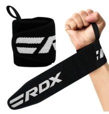 Бинт для спорту RDX для зап'ястя W2 Gym Wrist Wraps Black Pro (WAH-W2B)