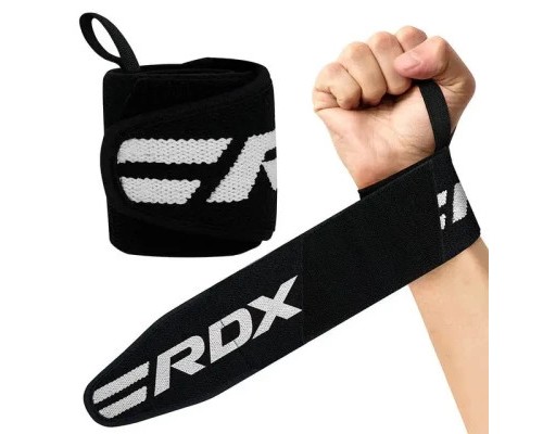 Бинт для спорту RDX для зап'ястя W2 Gym Wrist Wraps Black Pro (WAH-W2B)