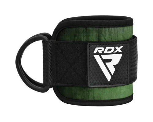 Манжета для тяги RDX A4 Gym Ankle Pro Army Green Pair (WAN-A4AG-P)