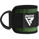 Манжета для тяги RDX A4 Gym Ankle Pro Army Green Pair (WAN-A4AG-P)