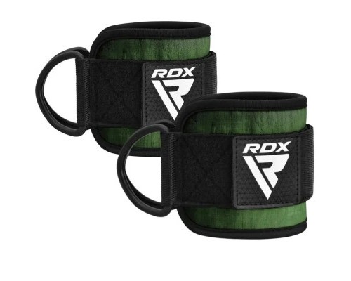 Манжета для тяги RDX A4 Gym Ankle Pro Army Green Pair (WAN-A4AG-P)