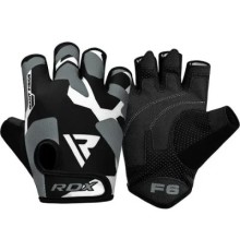 Рукавички для фітнесу RDX F6 Sumblimation Grey XL (WGS-F6G-XL)
