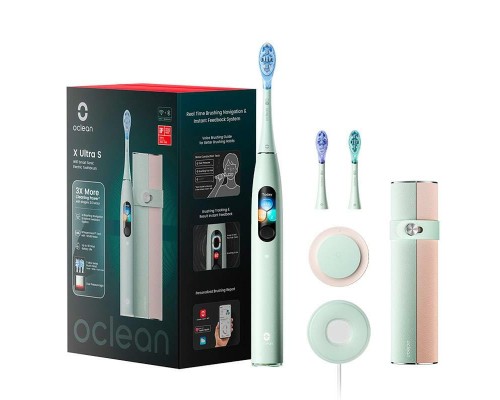 Електрична зубна щітка Oclean X Ultra Set Green (6970810553505)
