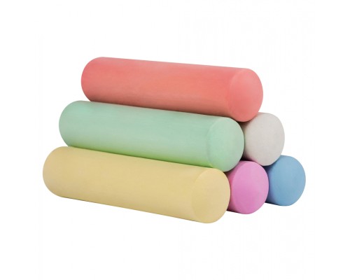 Крейда Yes кольорова Ninja 6 шт JUMBO (400497)