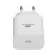 Зарядний пристрій RivaCase 1xUSB Type-C PD 20 Вт кабель Type-C white (PS4101 WD4 (White))