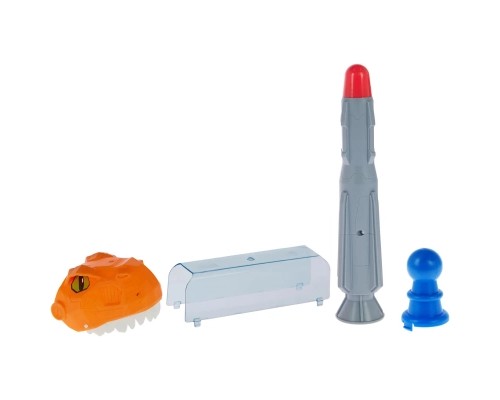 Ігровий набір ZIPP Toys Dino автотрек-ракета електричний, 6 машинок (5508A)