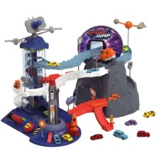 Ігровий набір ZIPP Toys Dino автотрек-ракета електричний, 6 машинок (5508A)