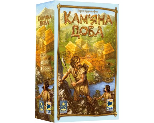 Настільна гра Feelindigo Кам'яна доба (Stone Age) (укр.) (FI23049) Настільна гра Feelindigo Кам'яна доба (Stone Age) (укр.) (FI23049)