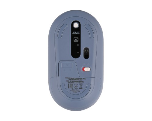 Мишка 2E MF300 FLORAMALLOW Silent Wireless/Bluetooth Blue (2E-MF300WFLORABL)