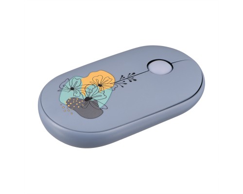Мишка 2E MF300 FLORAMALLOW Silent Wireless/Bluetooth Blue (2E-MF300WFLORABL)