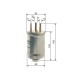 Фільтр паливний Bosch F026402229