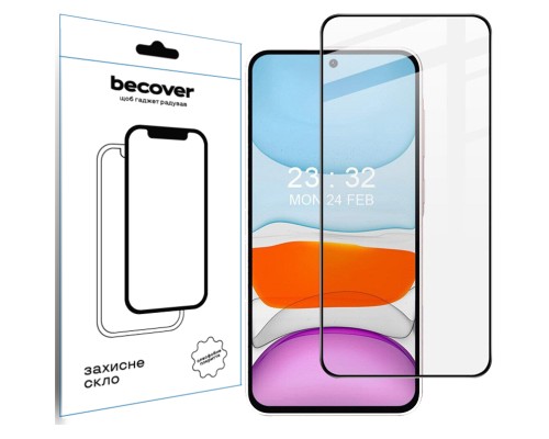 Скло захисне BeCover Samsung Galaxy A56 SM-A566 Black (712887)