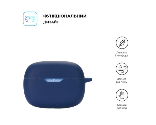Чохол для навушників Armorstandart Hang Case для JBL Wave Beam Dark Blue (ARM73556)