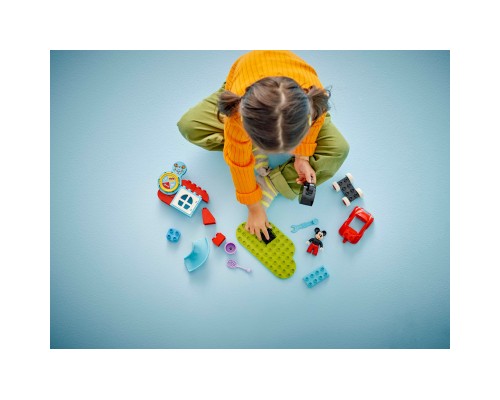 Конструктор LEGO DUPLO Disney Міккі Маус: Клубний будинок і автомобіль (10454)