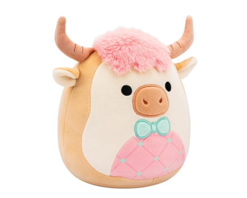 М'яка іграшка Squishmallows Корівка Самсон 19 см (SQER01229)