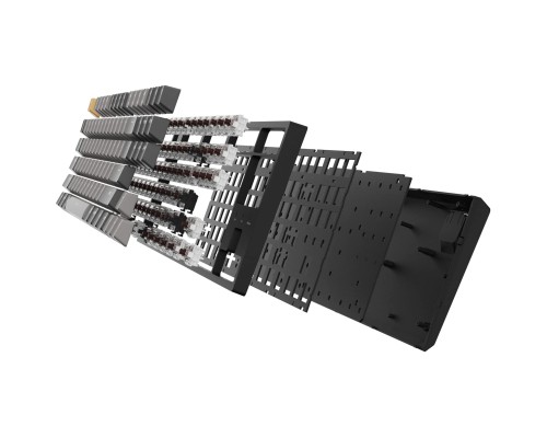 Клавіатура Keychron C1 Pro 87Key K pro Brown RGB QMK/VIA USB UA Black (C1PL3_KEYCHRON)