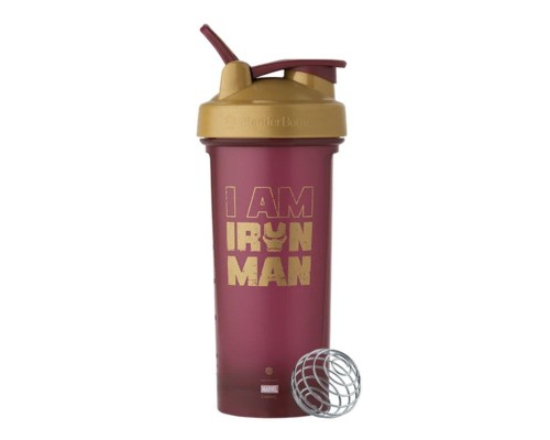 Шейкер спортивний BlenderBottle Classic Loop PRO 28oz/820ml Marvel Iron Man (Loop_PRO_28oz_Iron_Man) Шейкер спортивний BlenderBottle Classic Loop PRO 28oz/820ml Marvel Iron Man (Loop_PRO_28oz_Iron_Man)